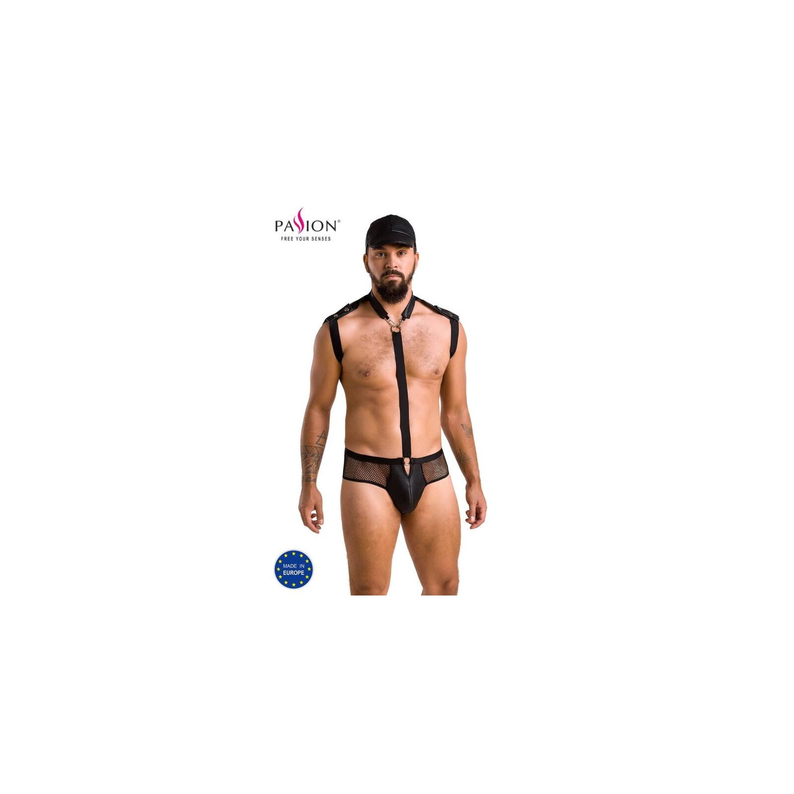 Passion - 038 Set John Negro L/XL - Calidad y Estilo Europeo