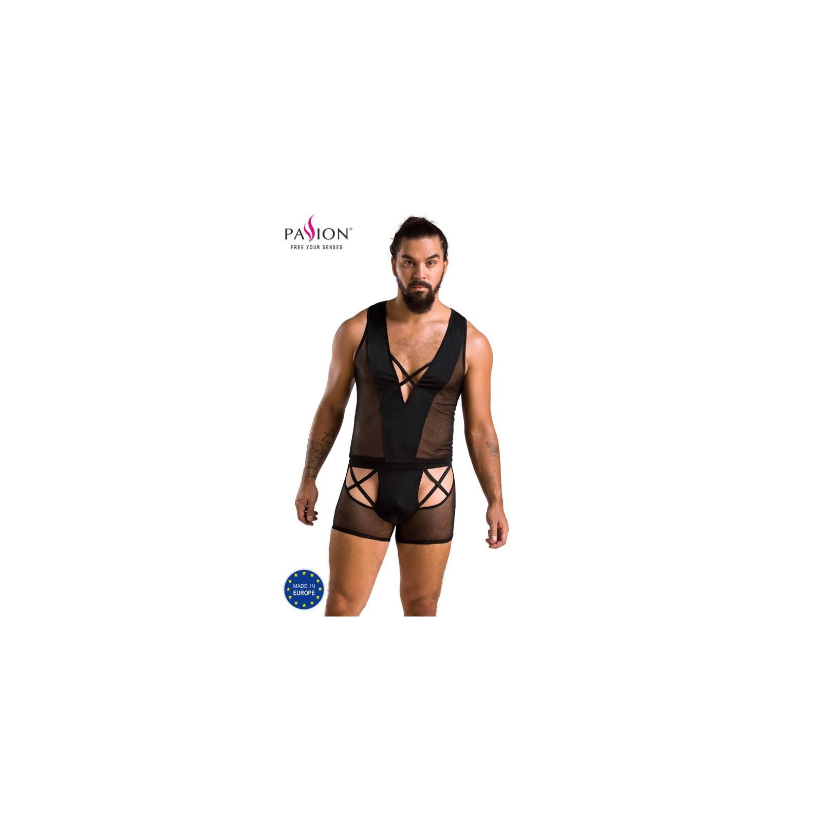 Set Oscar Negro 054 de Passion L/XL