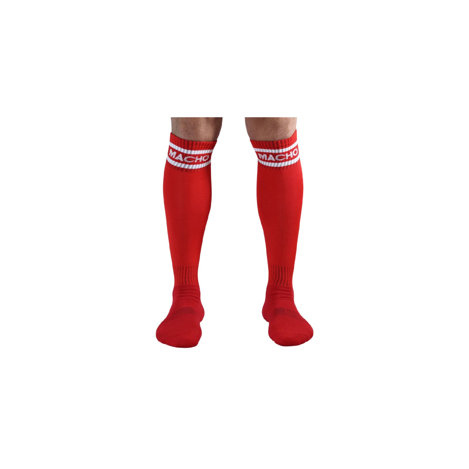 Macho Long Red Socks