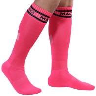 Macho Long Socks One Size Pink - Stylish Fetish Wear