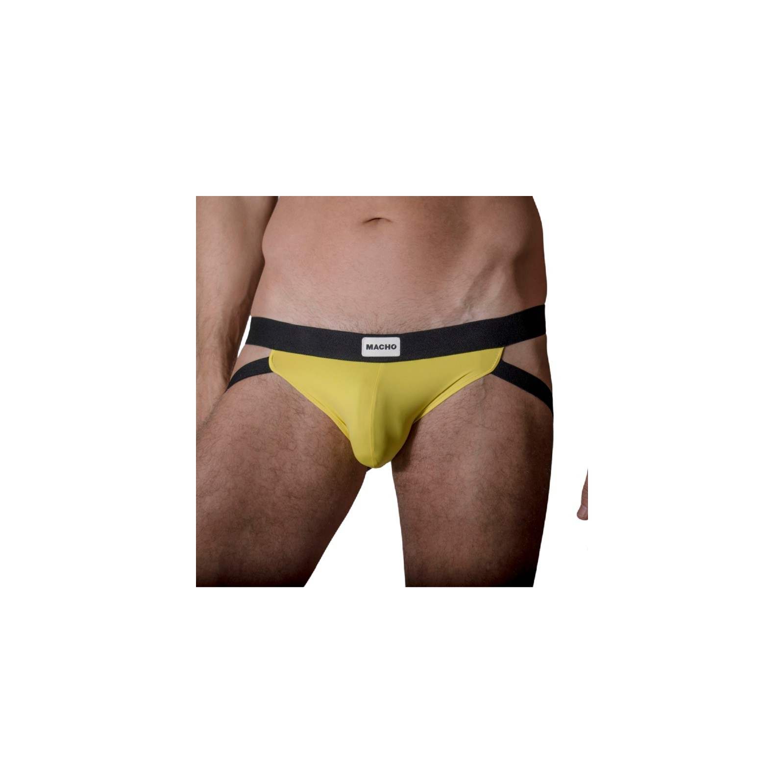 Macho MX22A Yellow Jockstrap - Comfort and Style