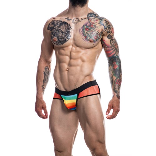 Cut4men Rainbow Jockstrap for Active Men