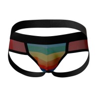 Cut4men Jockstrap Rainbow para Hombres Activos