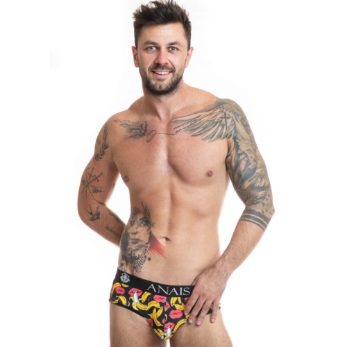 Anais Men - Bikini Jock Juguetón con Estampado de Plátano