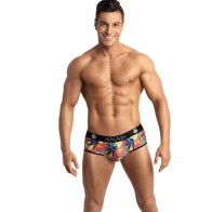 Anais Men Comics Jock Bikini S - Jock Divertido con Estampado de Cómic