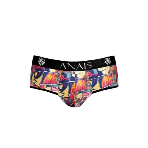 Anais Men Comics Jock Bikini S - Jock Divertido con Estampado de Cómic