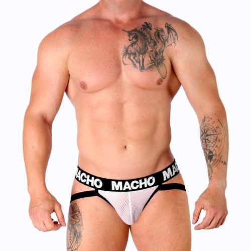 Macho MX26X1 Jock Strap White M