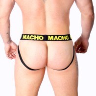 Macho Mx25a Yellow Lycra Jockstrap | Comfortable Men's Underwear