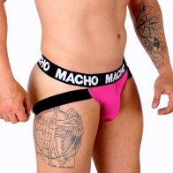 Macho MX28FR Jock Rosa Neon para Estilo y Confort