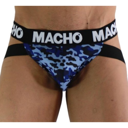 Macho MX28MA Jock Militar Azul XL - Comodidad Estilosa