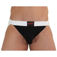 Jockstraps BURN 004 Brillante Negro/Blanco