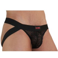 BURN Jockstraps Black Lace for Comfort and Style