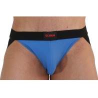 BURN - Jockstrap Azul y Negro - Estilo y Comodidad