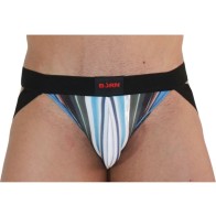 009 Jock Multicolor / Negro - Ropa Interior Sexy y Atrevida