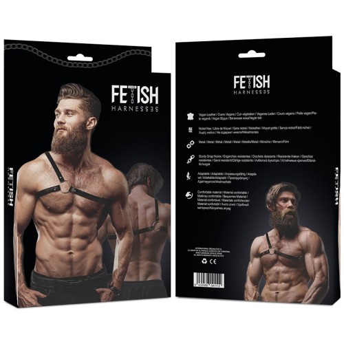 Fetish Submissive - Attitude Eco-Leather Harness Cross Shoulder Man