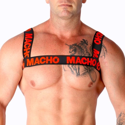 Macho Double Harness Red