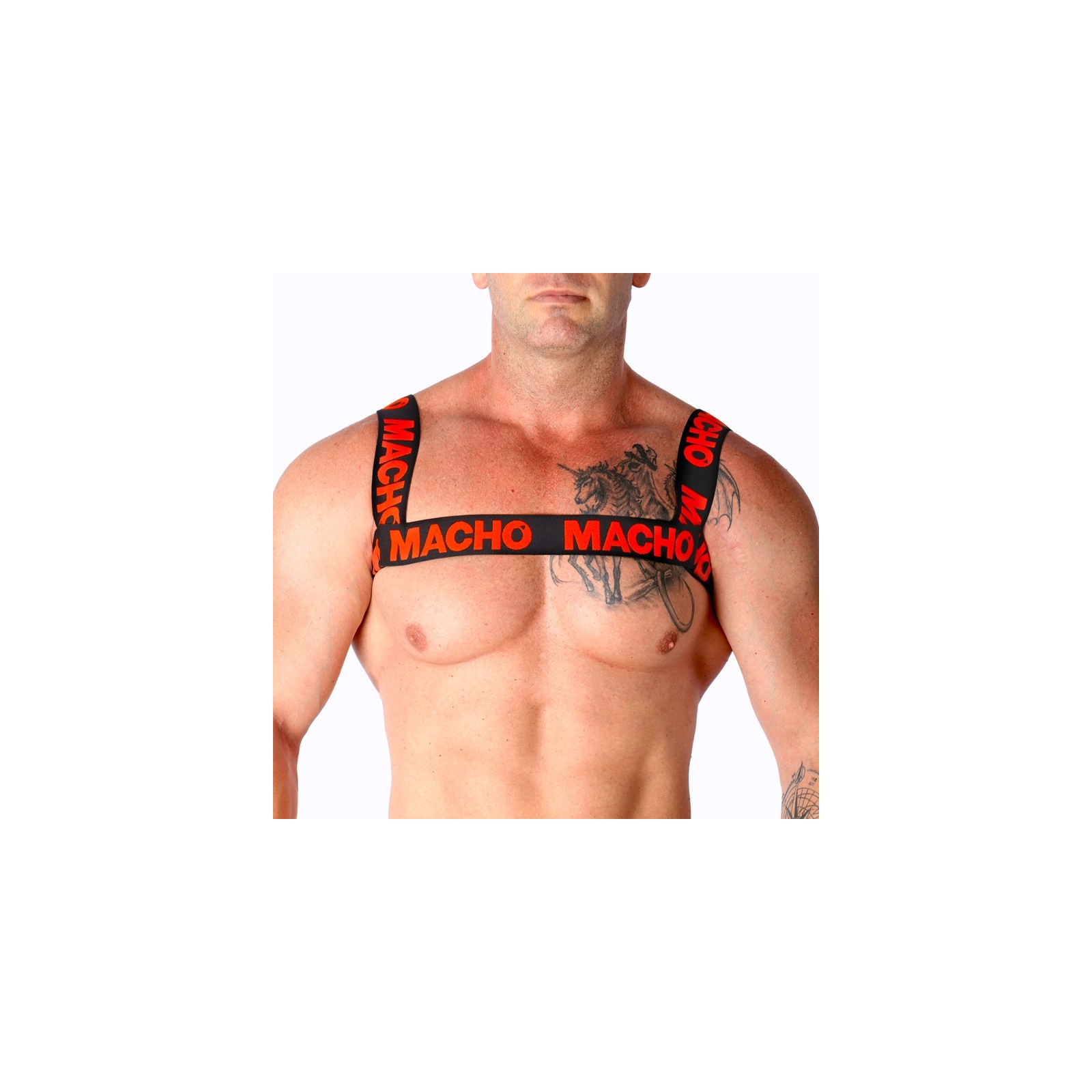 Macho Double Harness Red