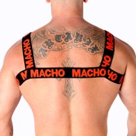 Macho Double Harness Red