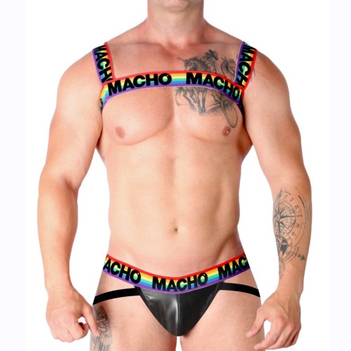 Macho - Arnés Doble Pride Limited