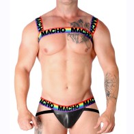 Macho - Arnés Doble Pride Limited