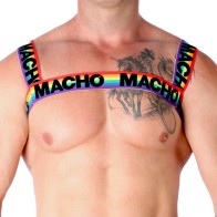 Macho - Arnés Doble Pride Limited