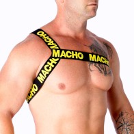 Macho - Yellow Roman Harness S/M