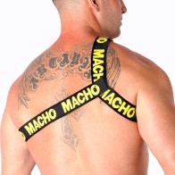 Macho - Yellow Roman Harness S/M