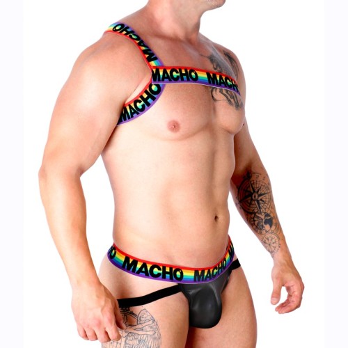 Macho Romano Pride Harness for Stylish Comfort