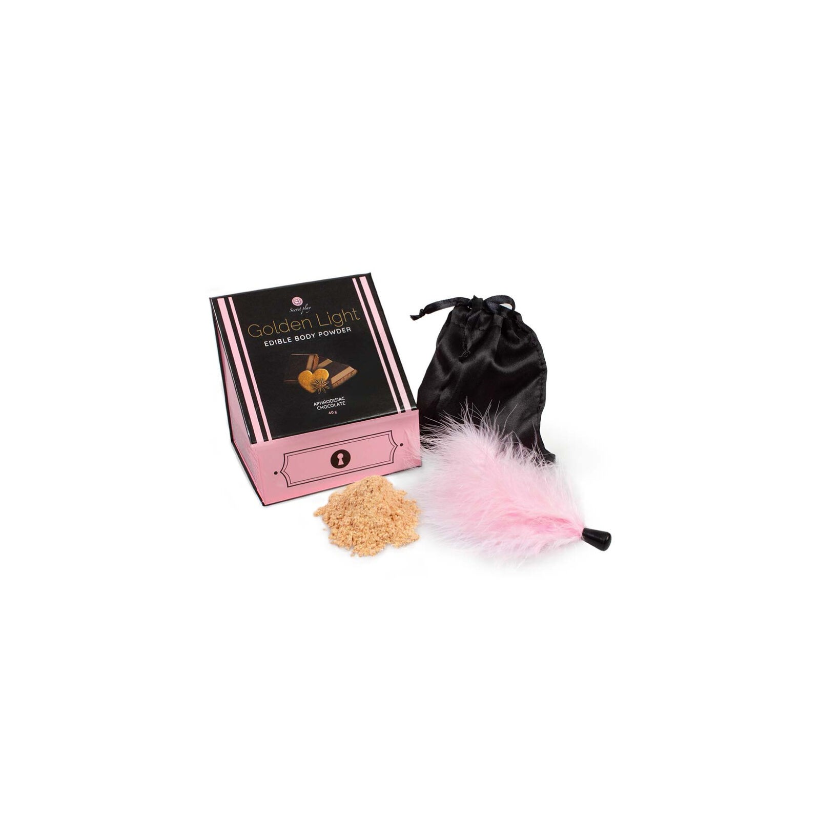 Secretplay Edible Dusts and Feather Kit