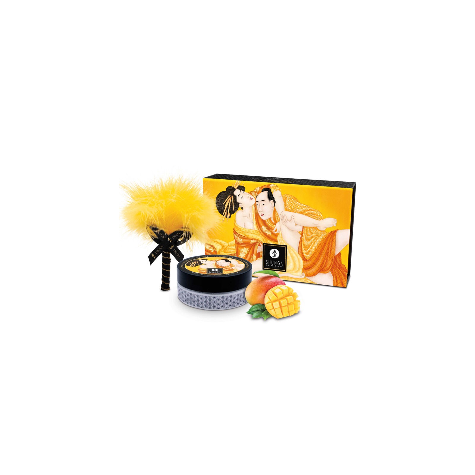 Shunga Kit Polvos De Masaje Comestible Mango