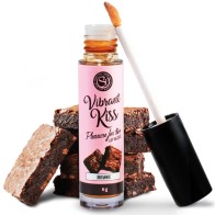 Lip Gloss Vibrant Kiss Brownie - Desata Sensaciones