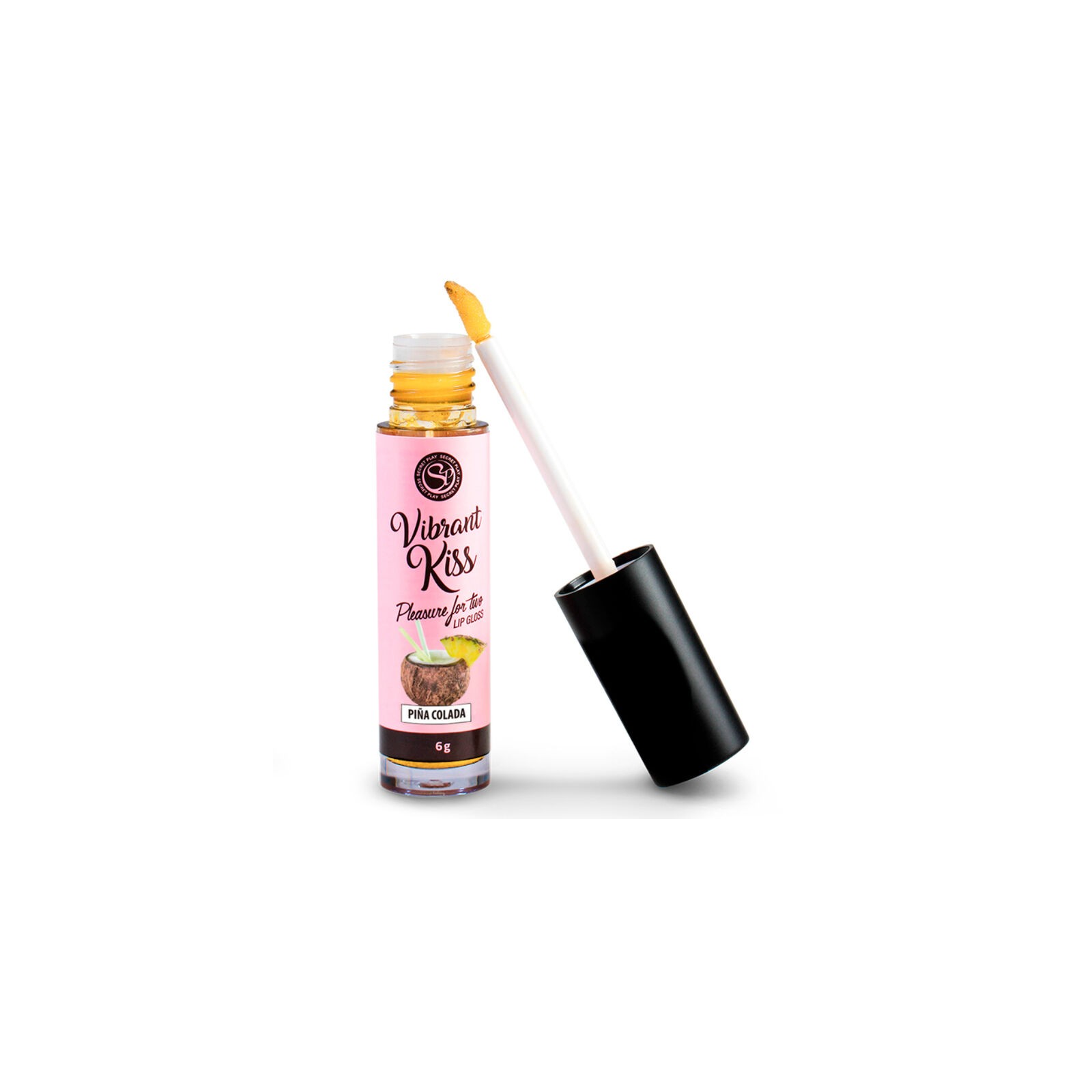 Secretplay - Lip Gloss Vibrant Kiss - Piña Colada