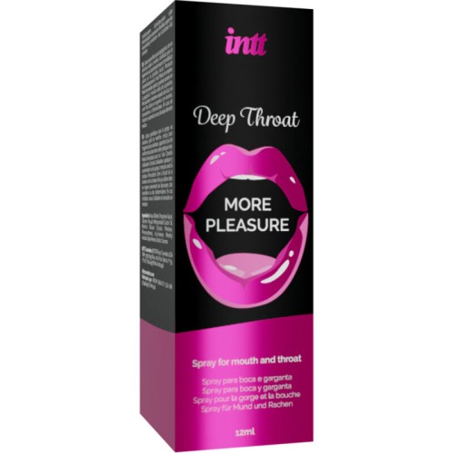 INTT Deep Throat Mint Flavor Oral Spray