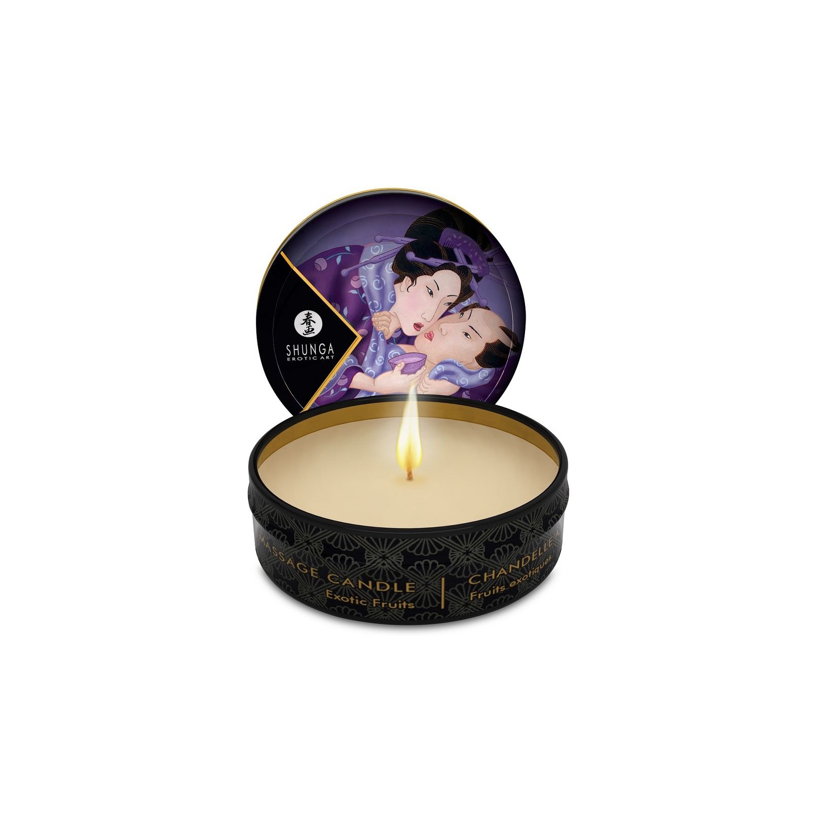 Shunga Mini Caress Candle Exotic Fruits 30ml