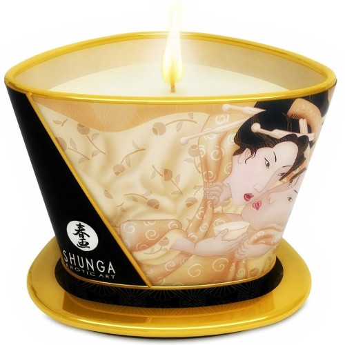 Shunga Mini Caress Candle Vanilla 170 ml