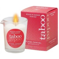 Taboo Vela De Masaje Para Mujeres Plaisir Charnel Aroma Flor De Cacao