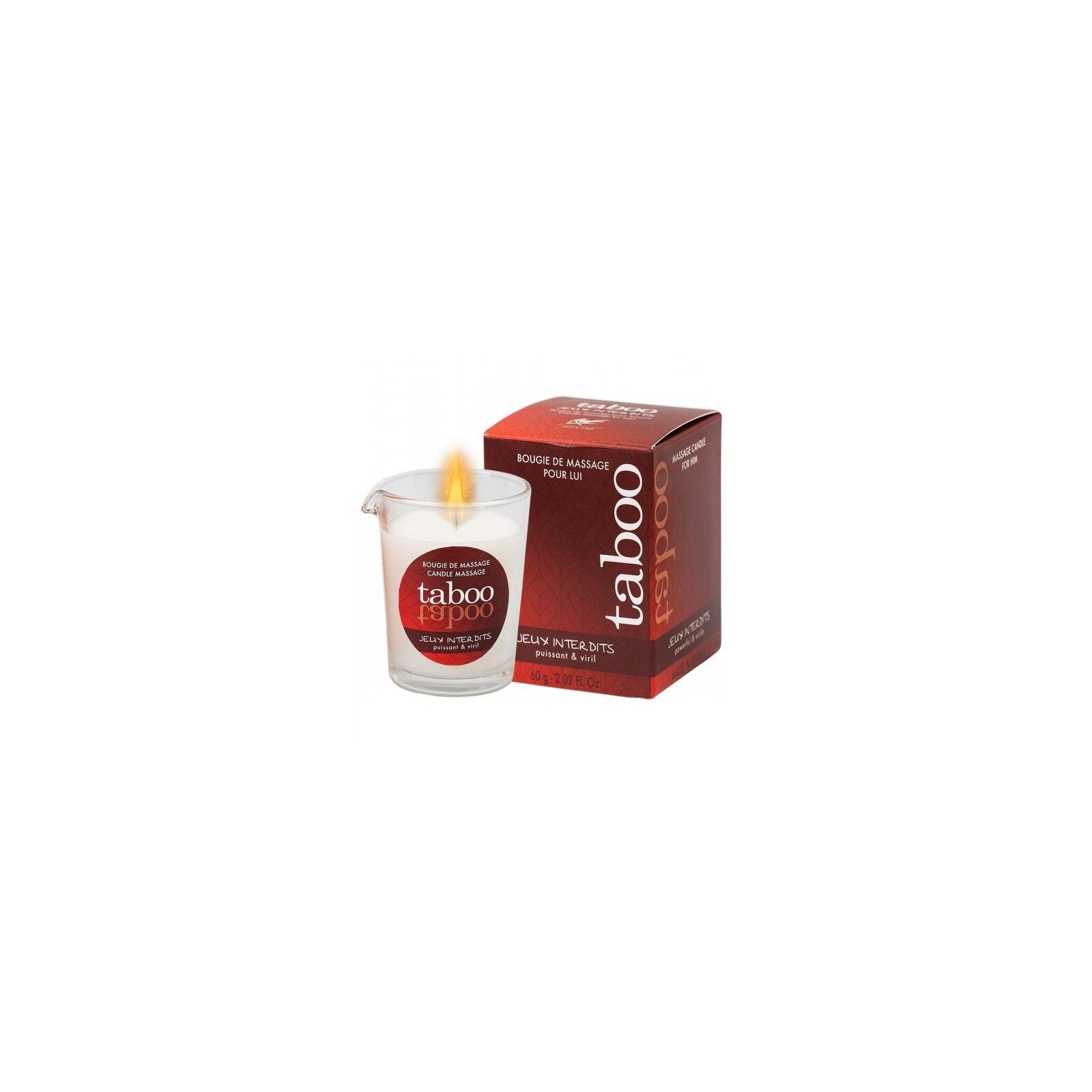 Taboo Massage Candle for Him Jeux Interdits