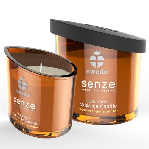 Swede Senze Seduction Massage Candle Clove Orange Lavender 50ml