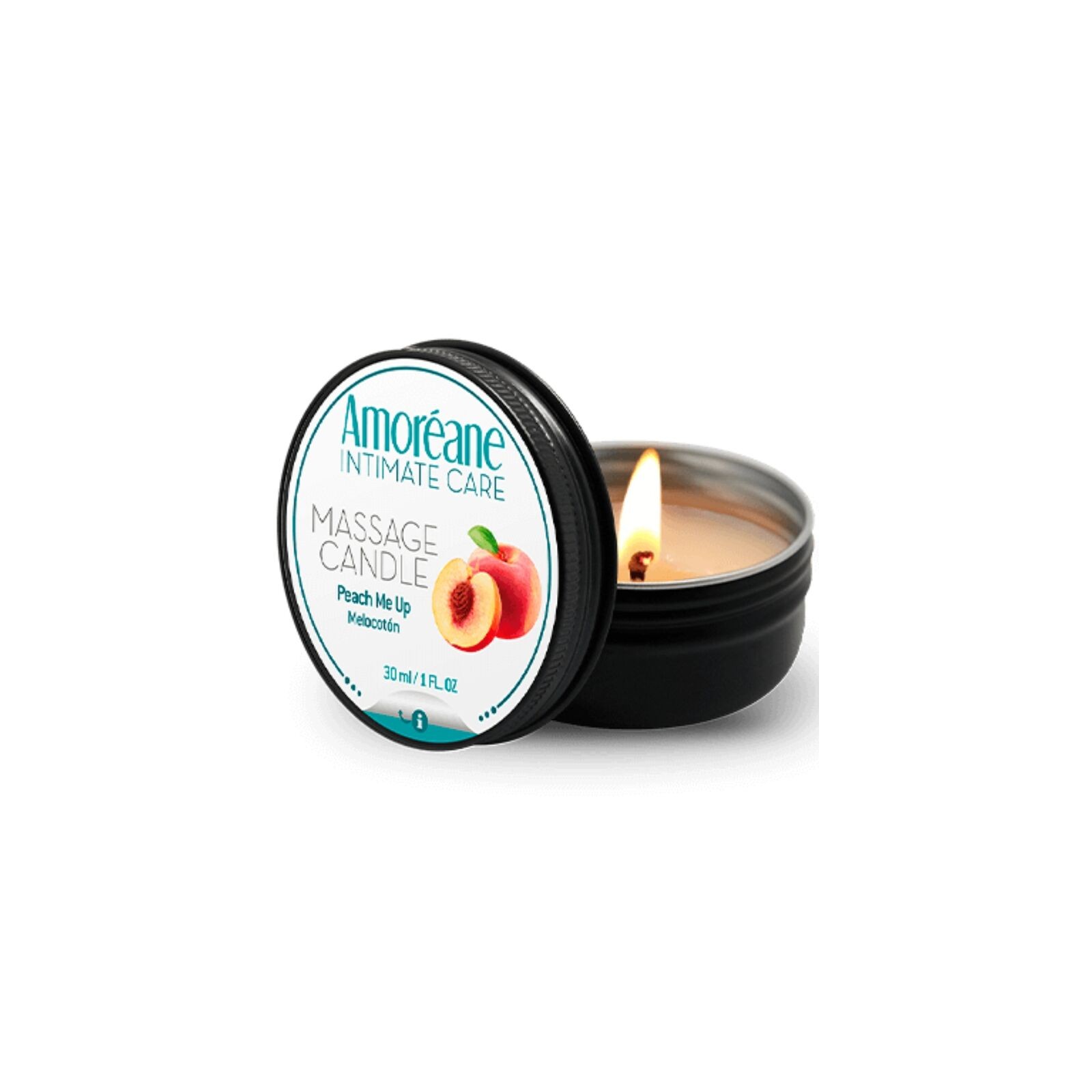 Peach Massage Candle 30ml - Sensual Warmth for Intimate Moments