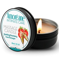 Strawberry Champagne Massage Candle