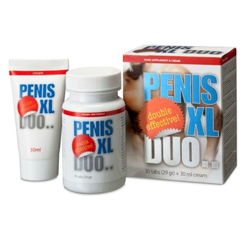 Cobeco - Penis Duo Pack Cápsulas Y Crema para Erecciones Más Fuertes