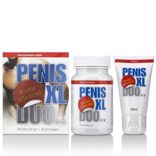 Cobeco - Penis Duo Pack Cápsulas Y Crema para Erecciones Más Fuertes