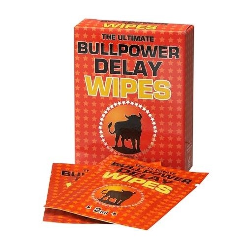 Cobeco Bull Power Delay Wipes for Extended Pleasure