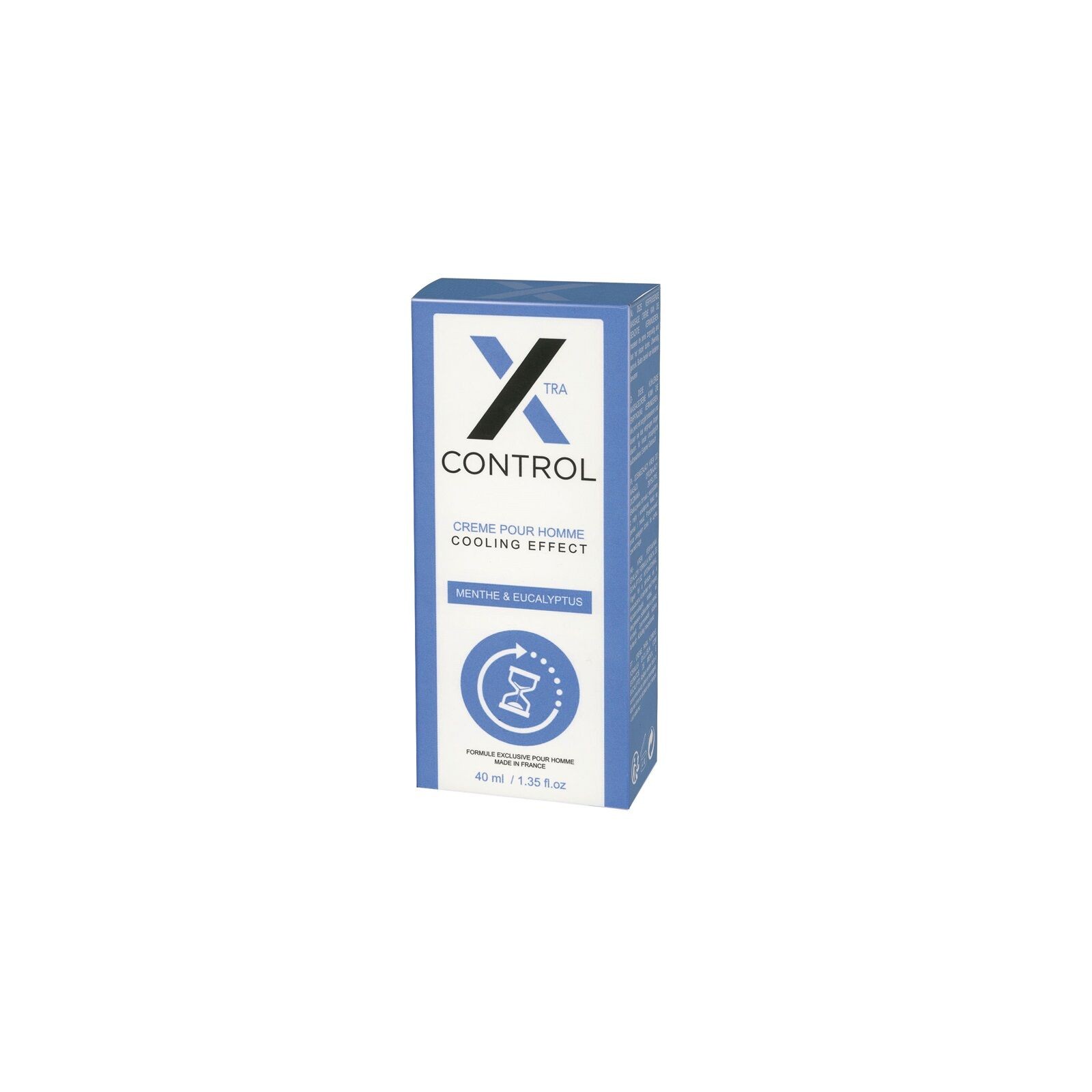 X Control Crema Efecto Frio Para Hombre 40 Ml