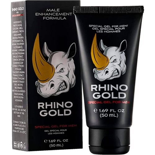 Gel Íntimo Rhino Gold para Hombres