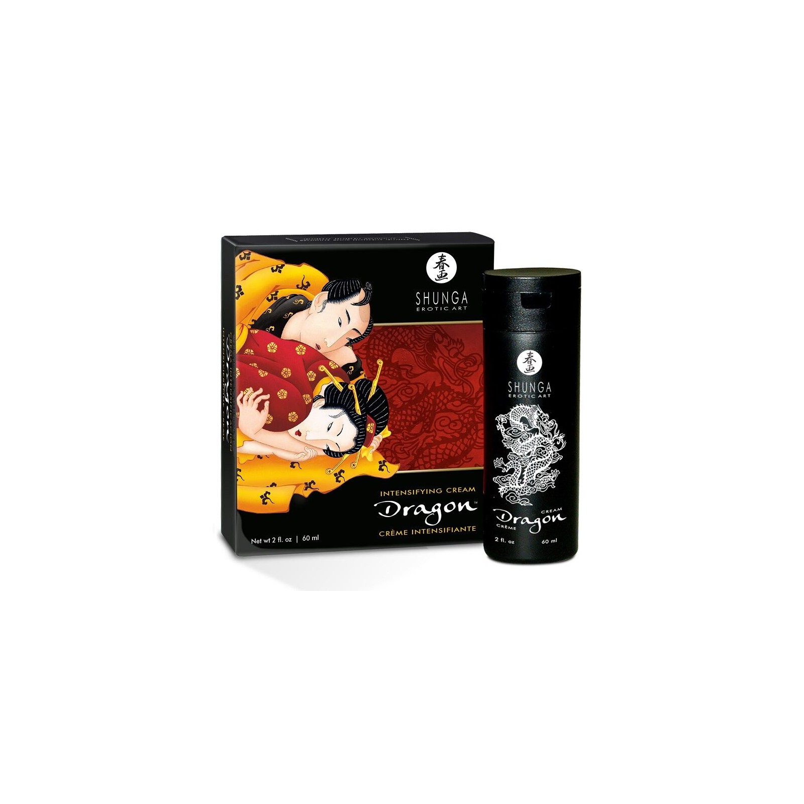 Shunga - Crema Potenciadora de Erección Dragón - Potencia Natural