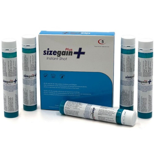 Sizegain Plus Instant Shot - Aumento de Vitalidad Masculina