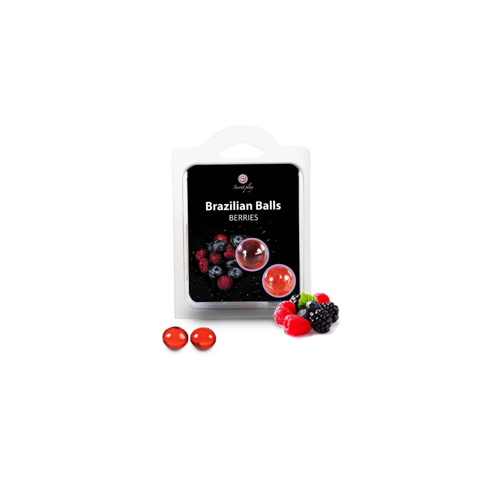 Secretplay Brazilian Balls Forest Fruits Set 2 Balls