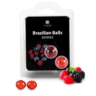 Secretplay Brazilian Balls Forest Fruits Set 2 Balls