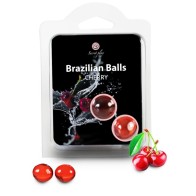 Set de 2 Bolas Brasileñas Cereza